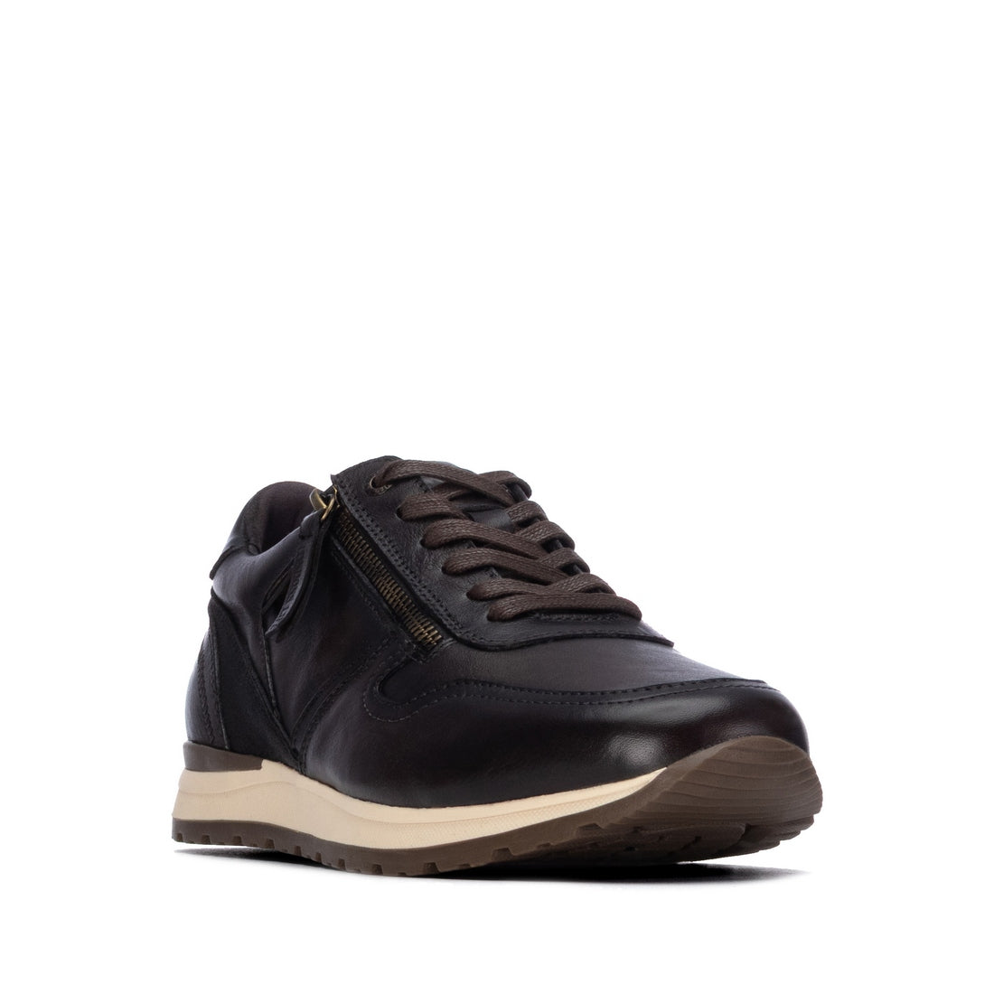 Carmela 16420901 basket homme marron cuir