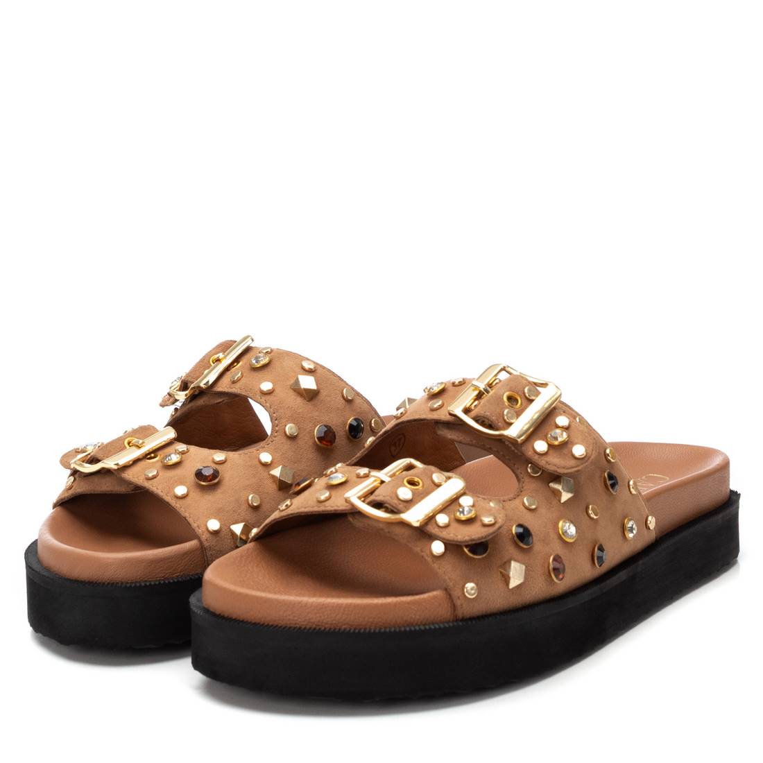 Carmela 16240101 sandale femme camel cuir