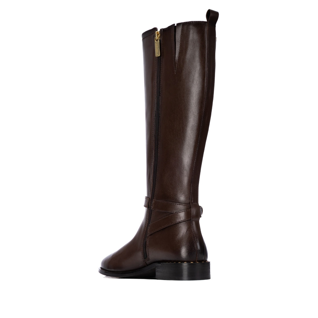 Carmela 16412402 botte femme marron cuir à zip