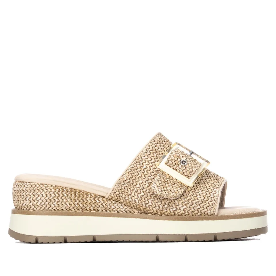 Carmela 16321802 sandales compensées femme beige