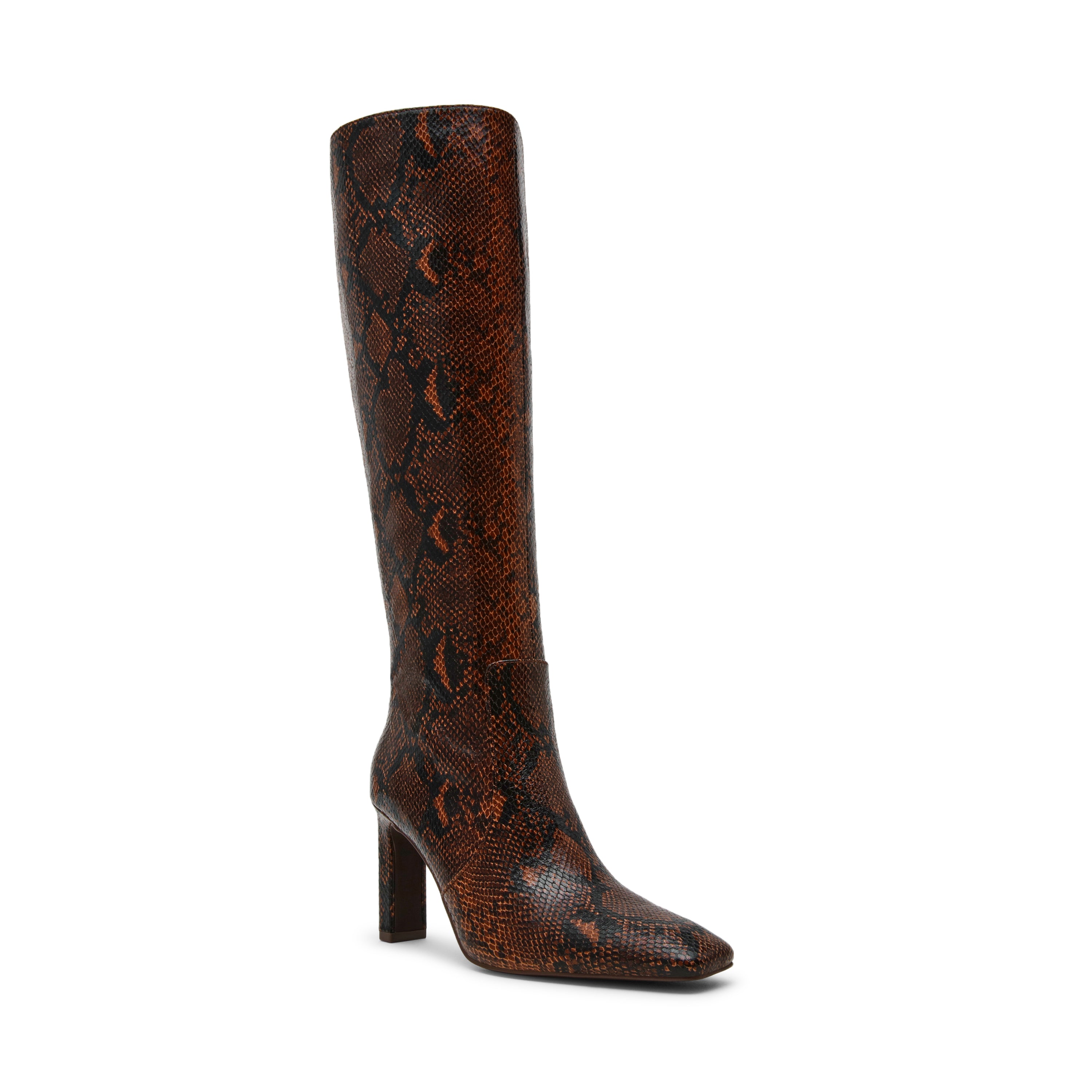 Steve Madden Lovelies botte femme serpent marron