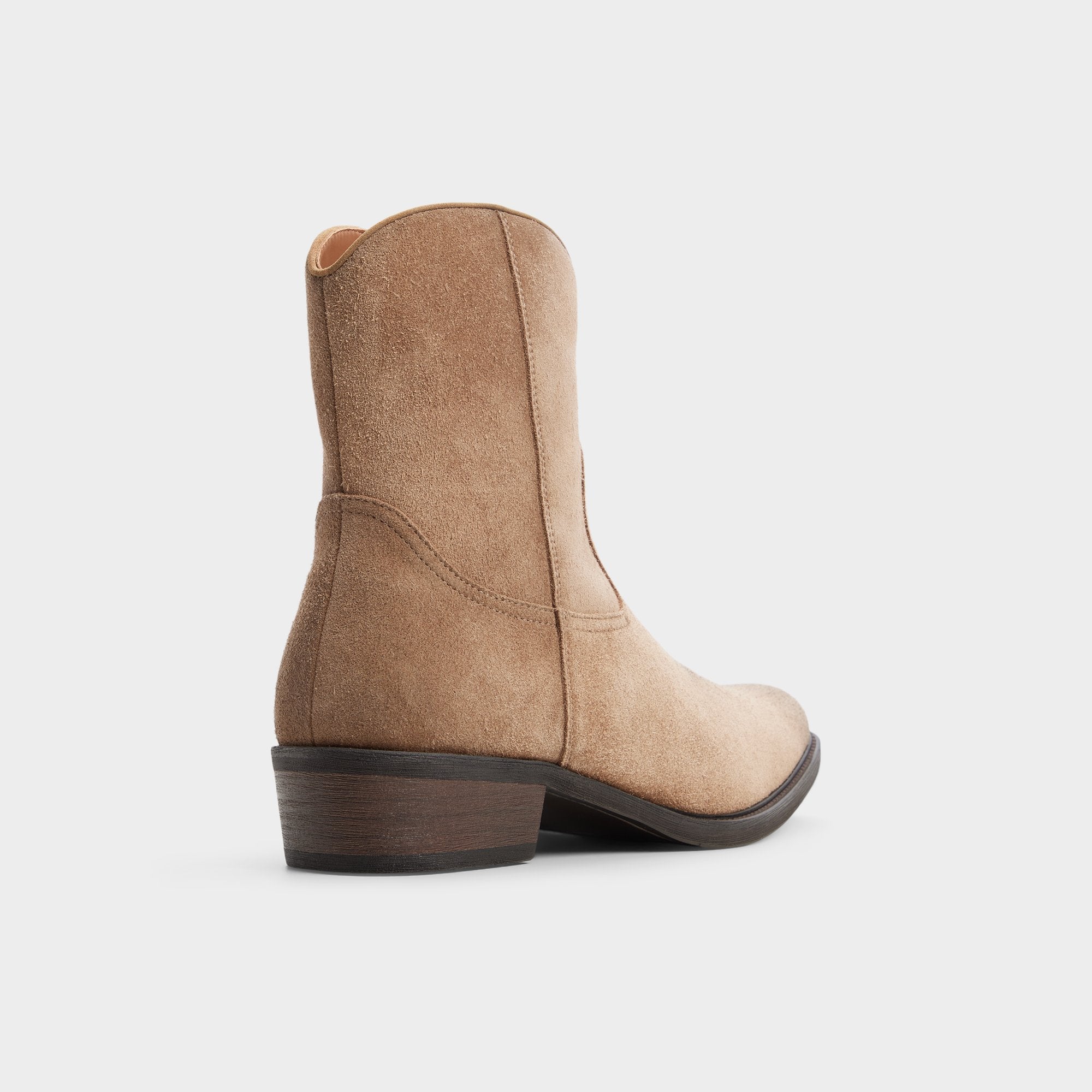 Aldo Wally bottines western suède beige
