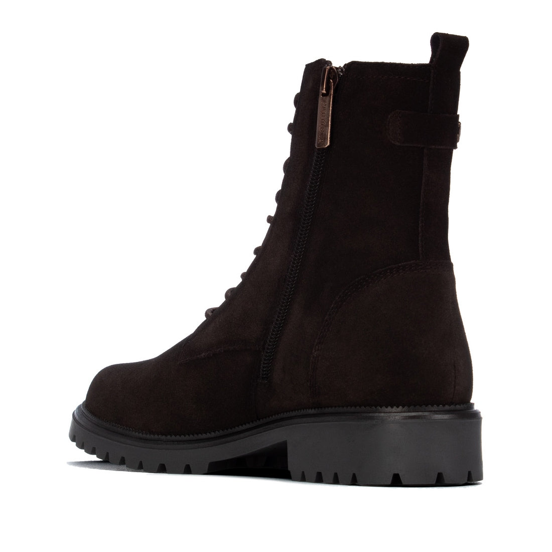 Carmela 16431402 bottine cuir marron lacets