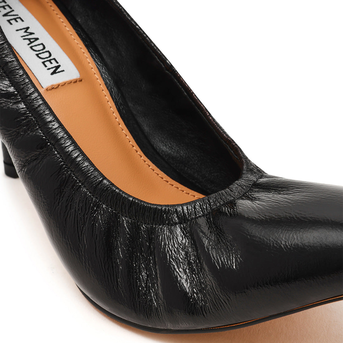 Steve Madden Farida escarpin cuir noir 10 cm