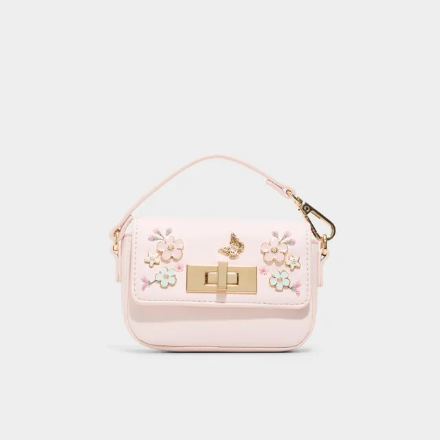 ALDO Minibellee mini sac rose poudré fleuri