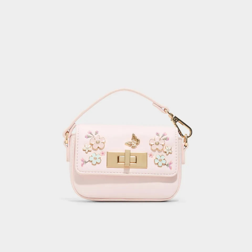 ALDO Minibellee mini sac rose poudré fleuri