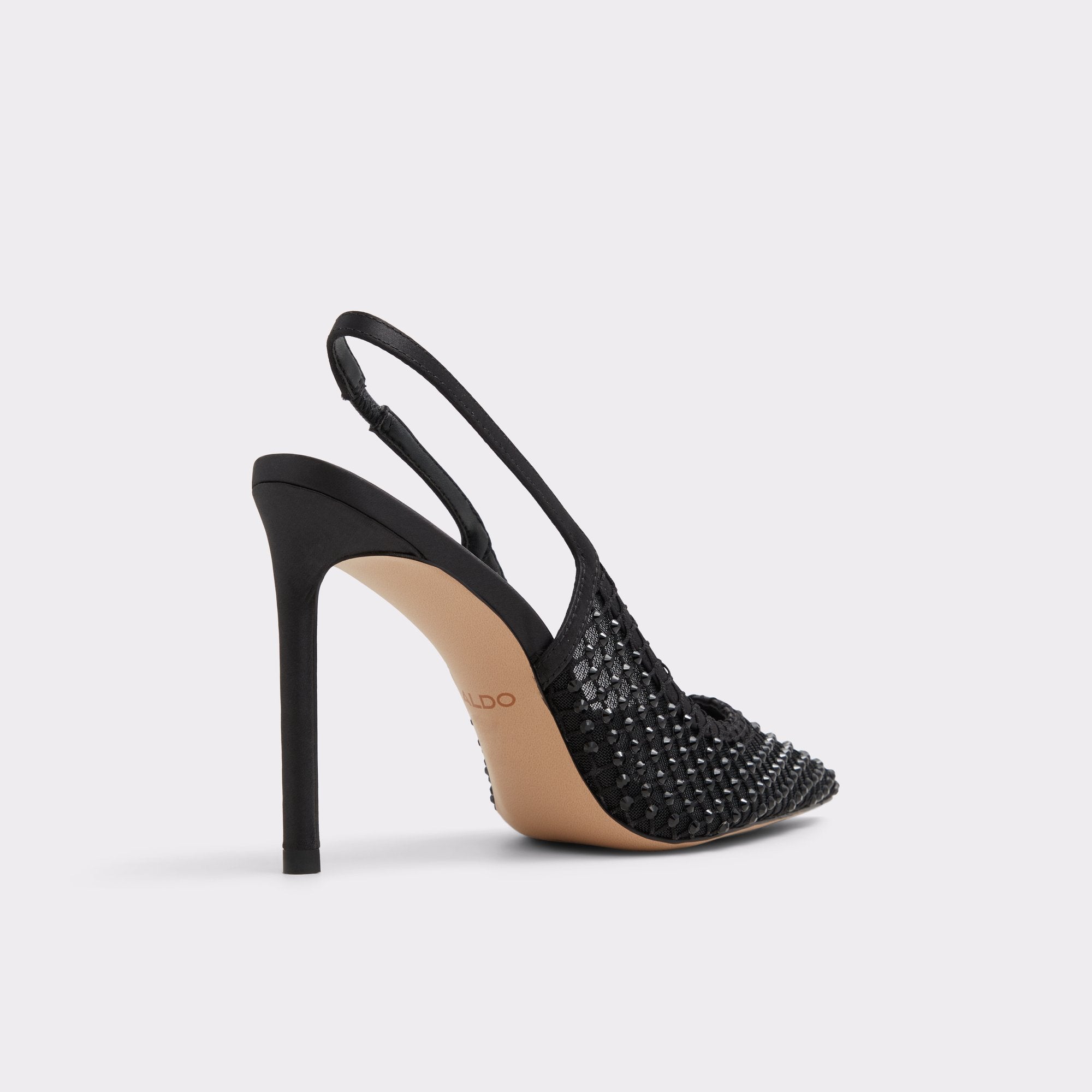 ALDO Marciana escarpins strass noirs mesh