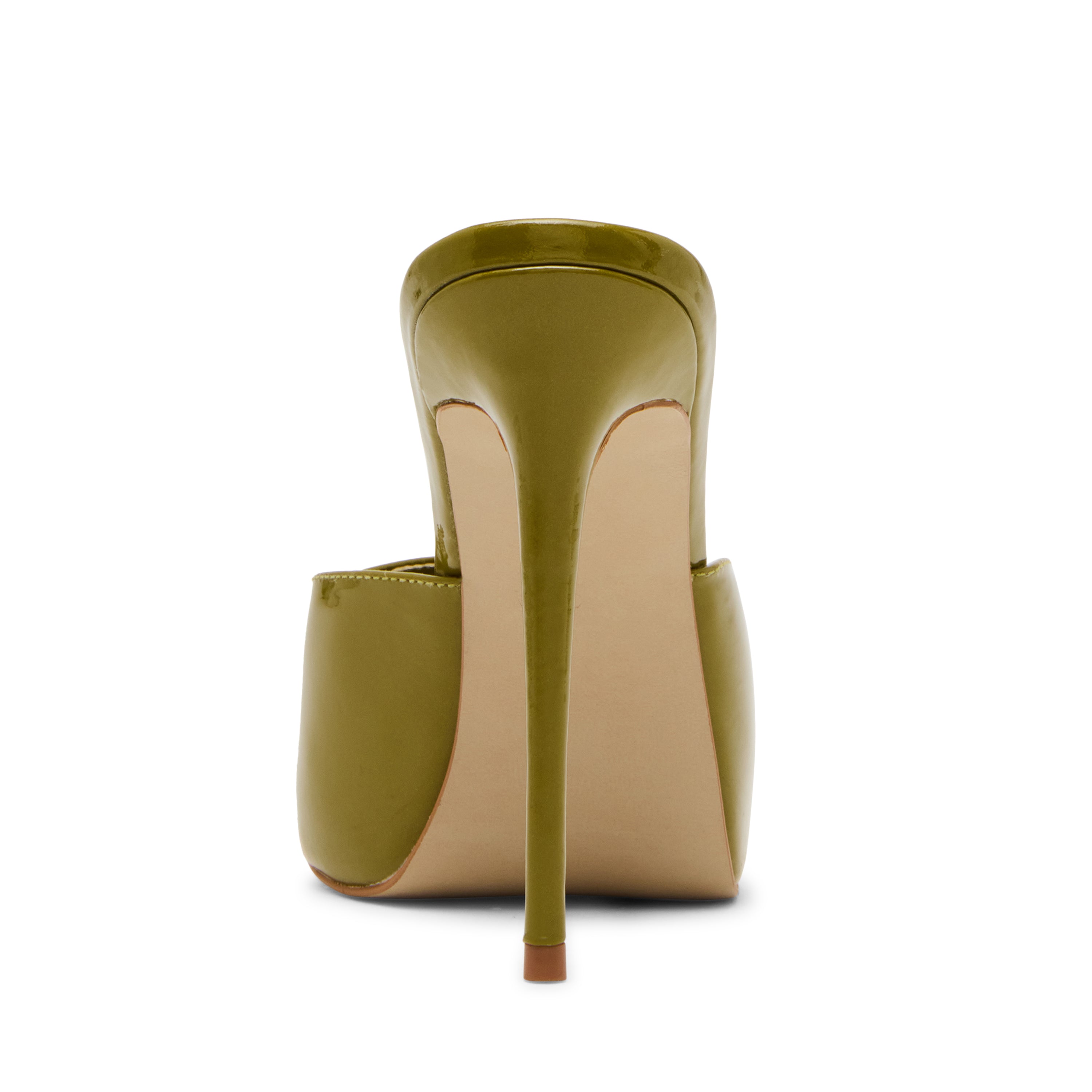 Steve Madden Distract mule olive vernie talon 10 cm
