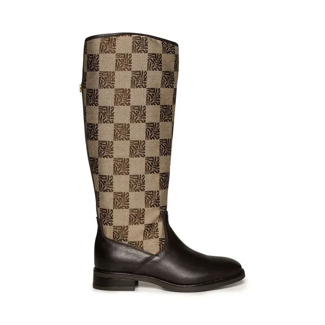 Steve Madden Vlora bottes hautes daim marron multi