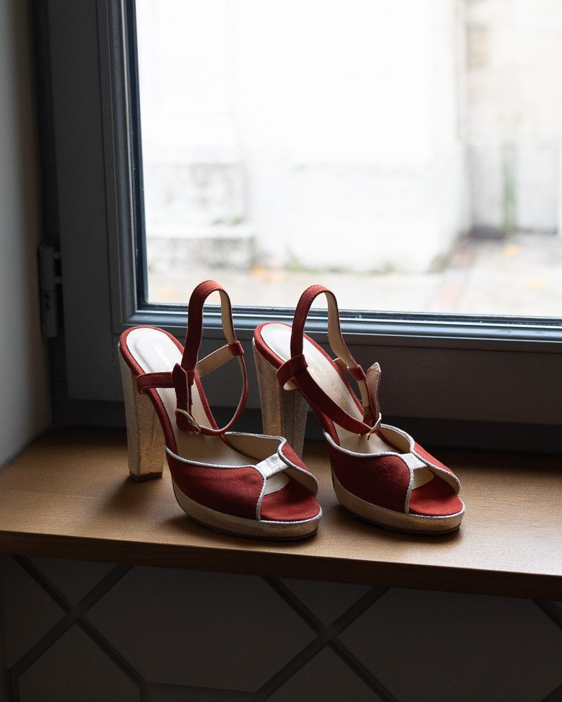 Dessine Moi Un Soulier Charlotte plateforme sandales velours terracotta