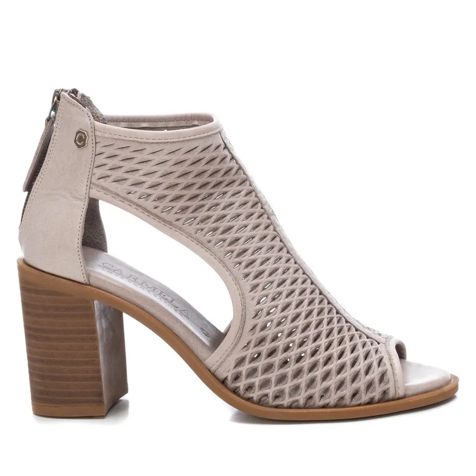 Carmela 16064603 sandales cuir blanc talon 9 cm