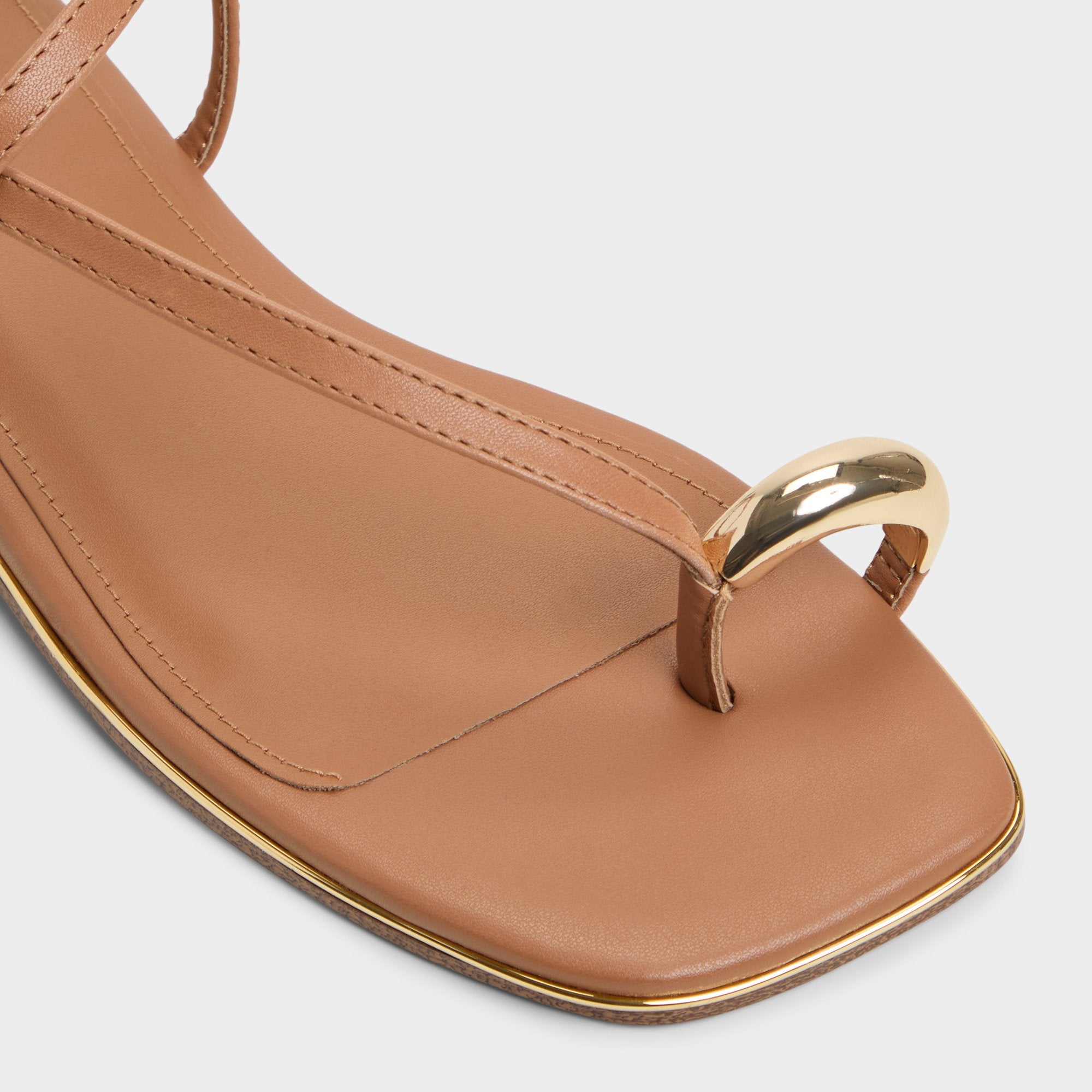 ALDO Jomalina sandales plates marron femme