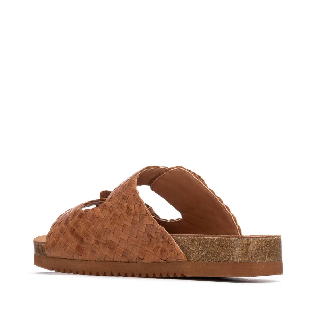 Carmela 16328704 sandales cuir camel tressées