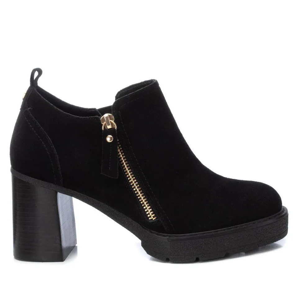 Carmela 16186003 bottine daim noir talon 8 cm