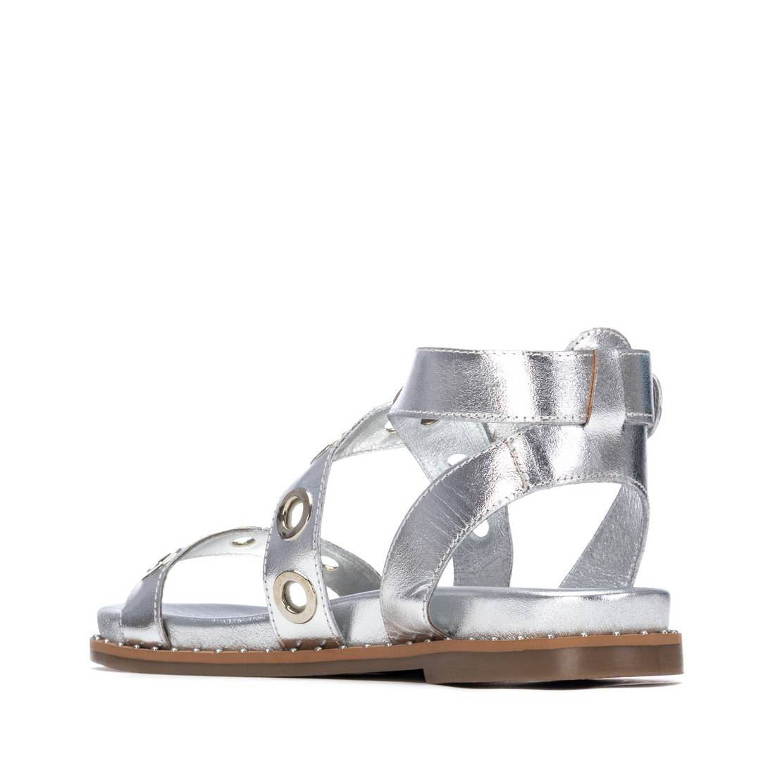 Carmela 162389 16238905 sandales cuir argent