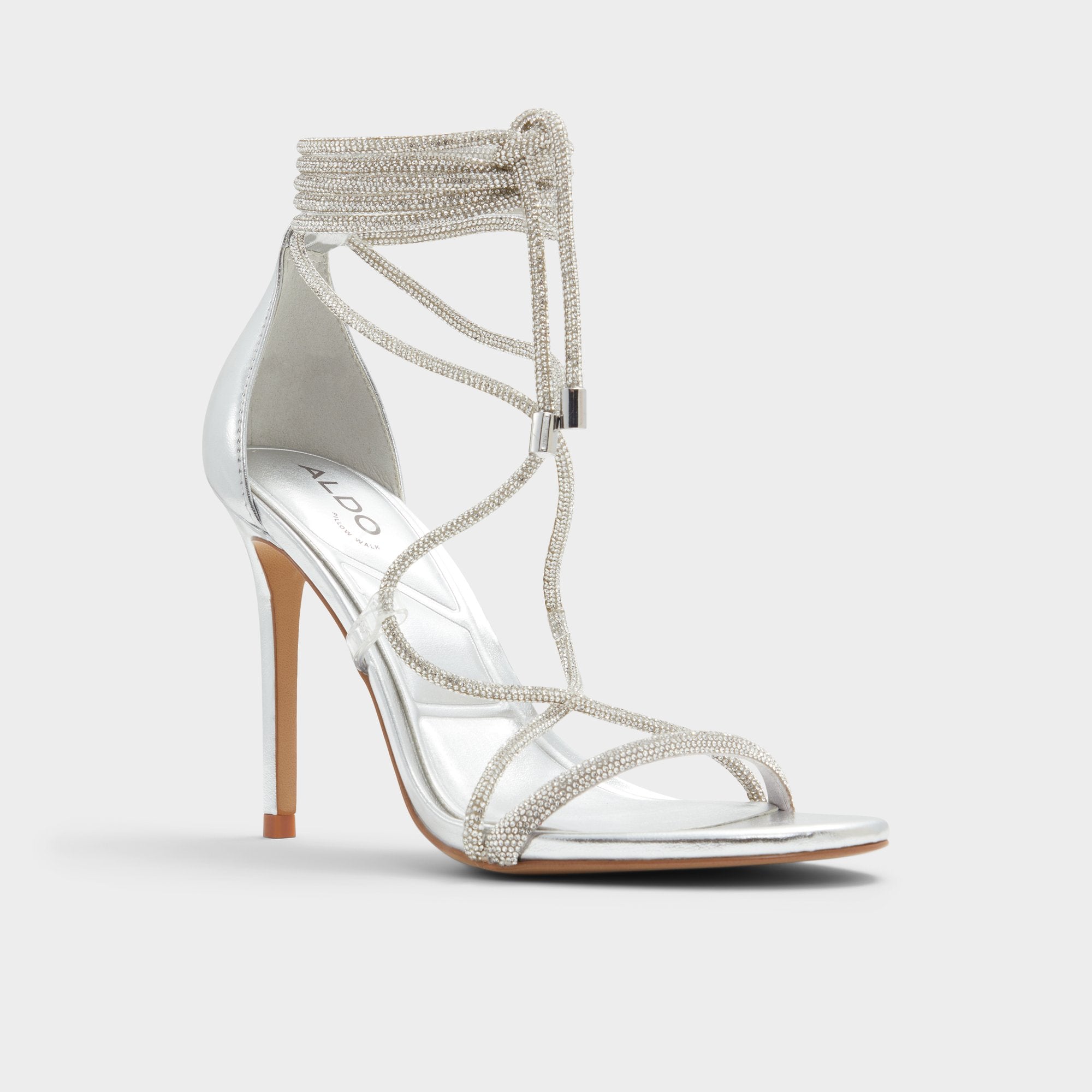 ALDO Marly sandales à talon strass argenté