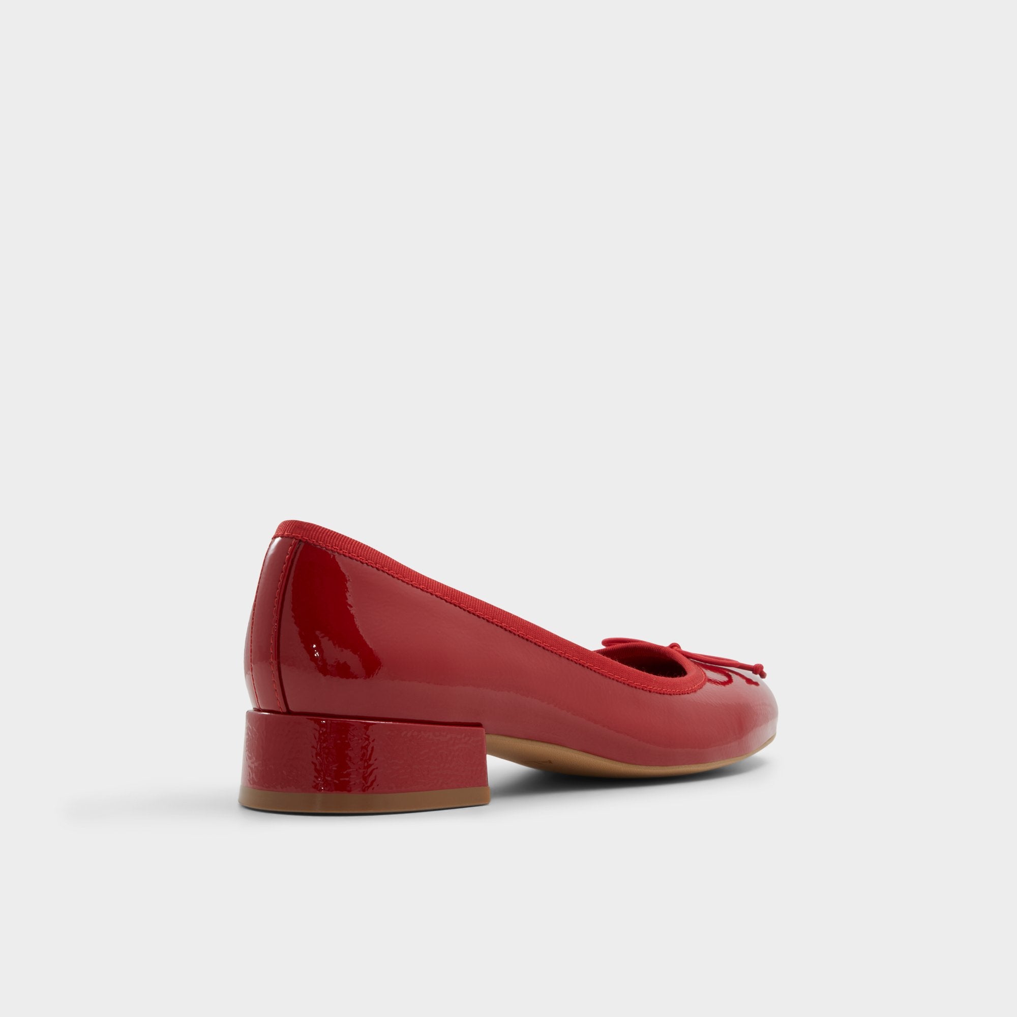 Aldo Aliette Escarpins Vernis Rouges Petit Talon Bloc