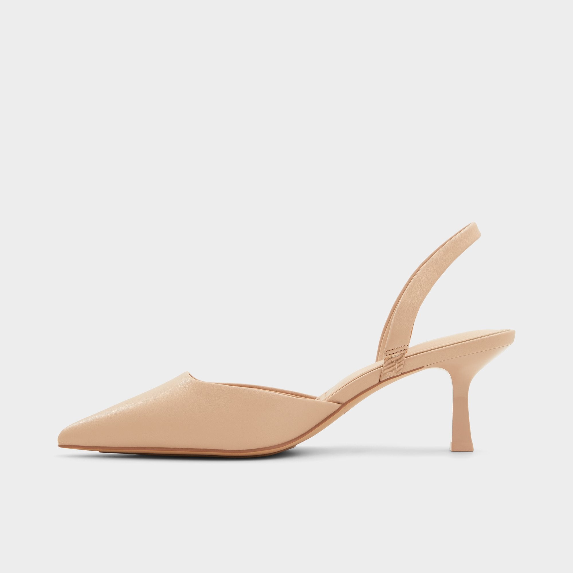 ALDO Gavedessi escarpins slingback beige talon kitten