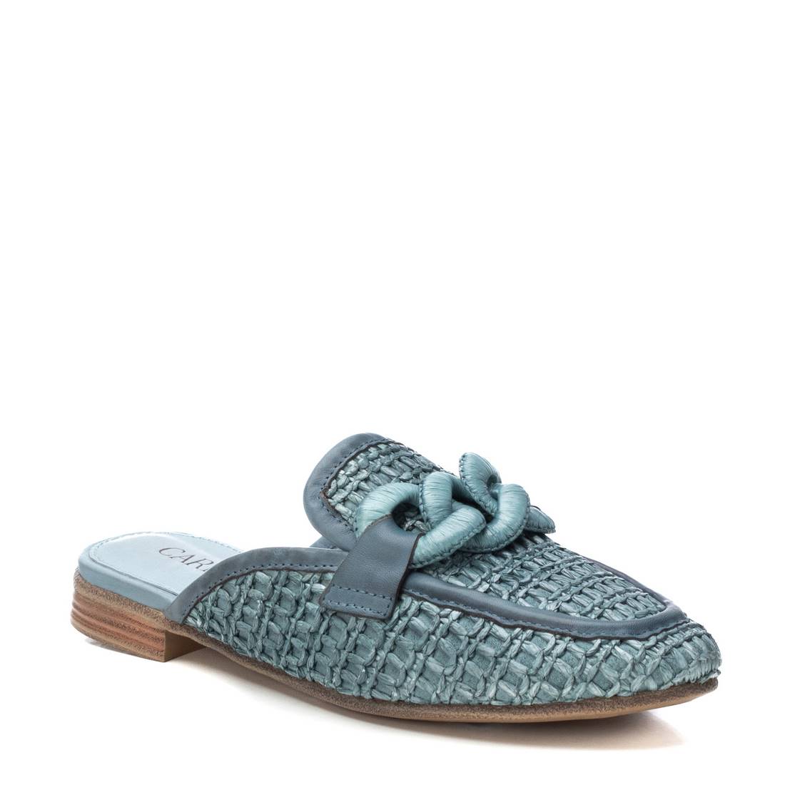 Carmela 16231106 sabots femme bleu jeans ajouré