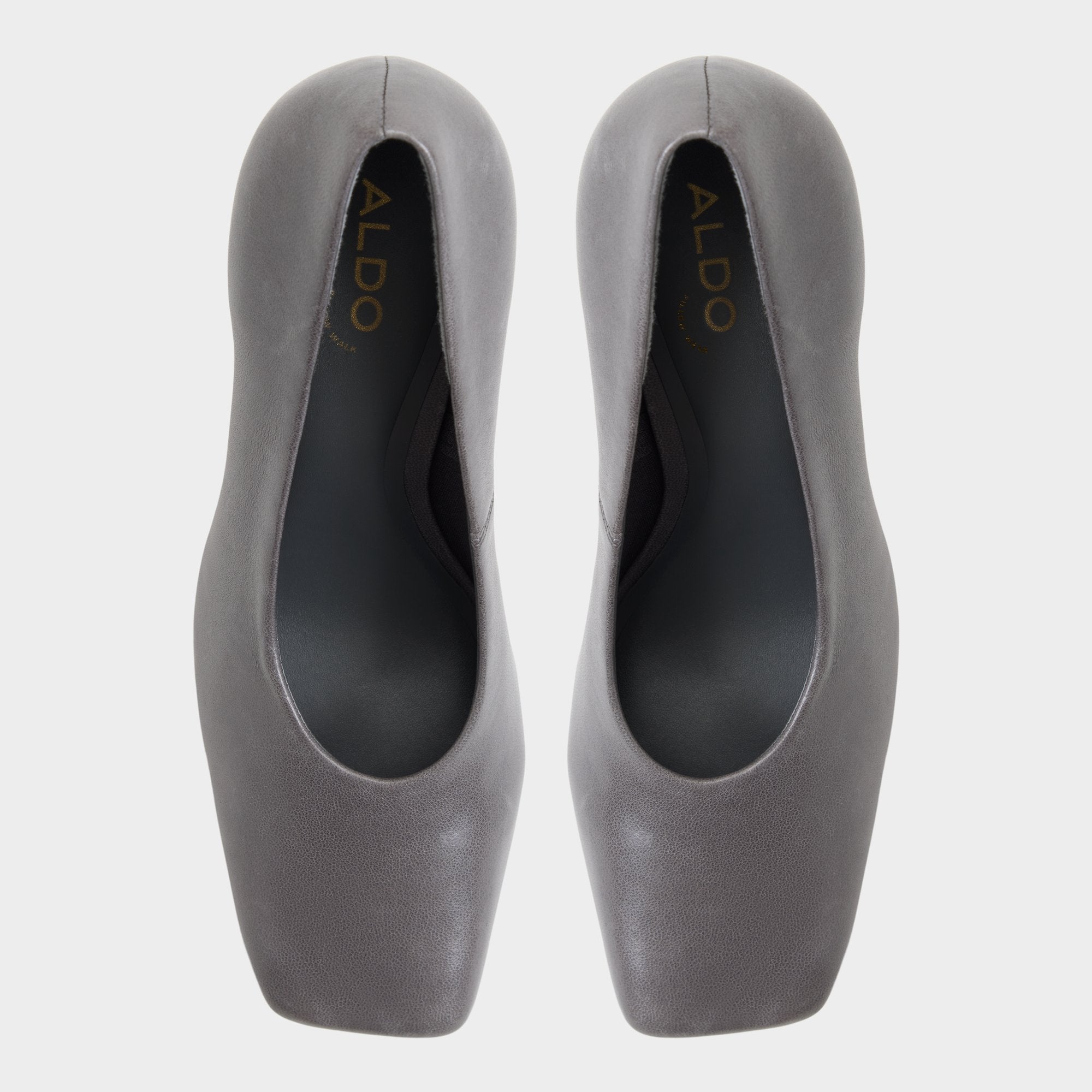 ALDO Velia escarpins gris à bout carré
