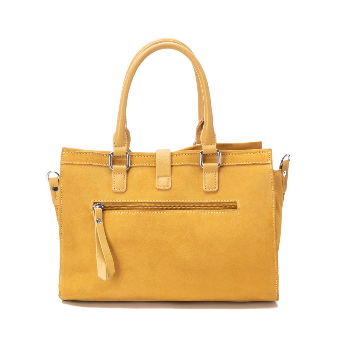 Carmela 18604604 sac cuir jaune bandoulière
