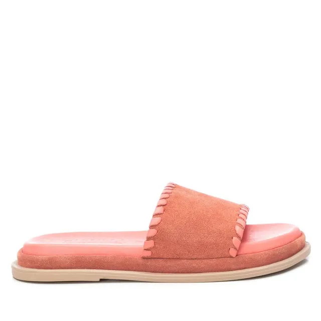 Carmela 16077802 sandales femme cuir rouge plat