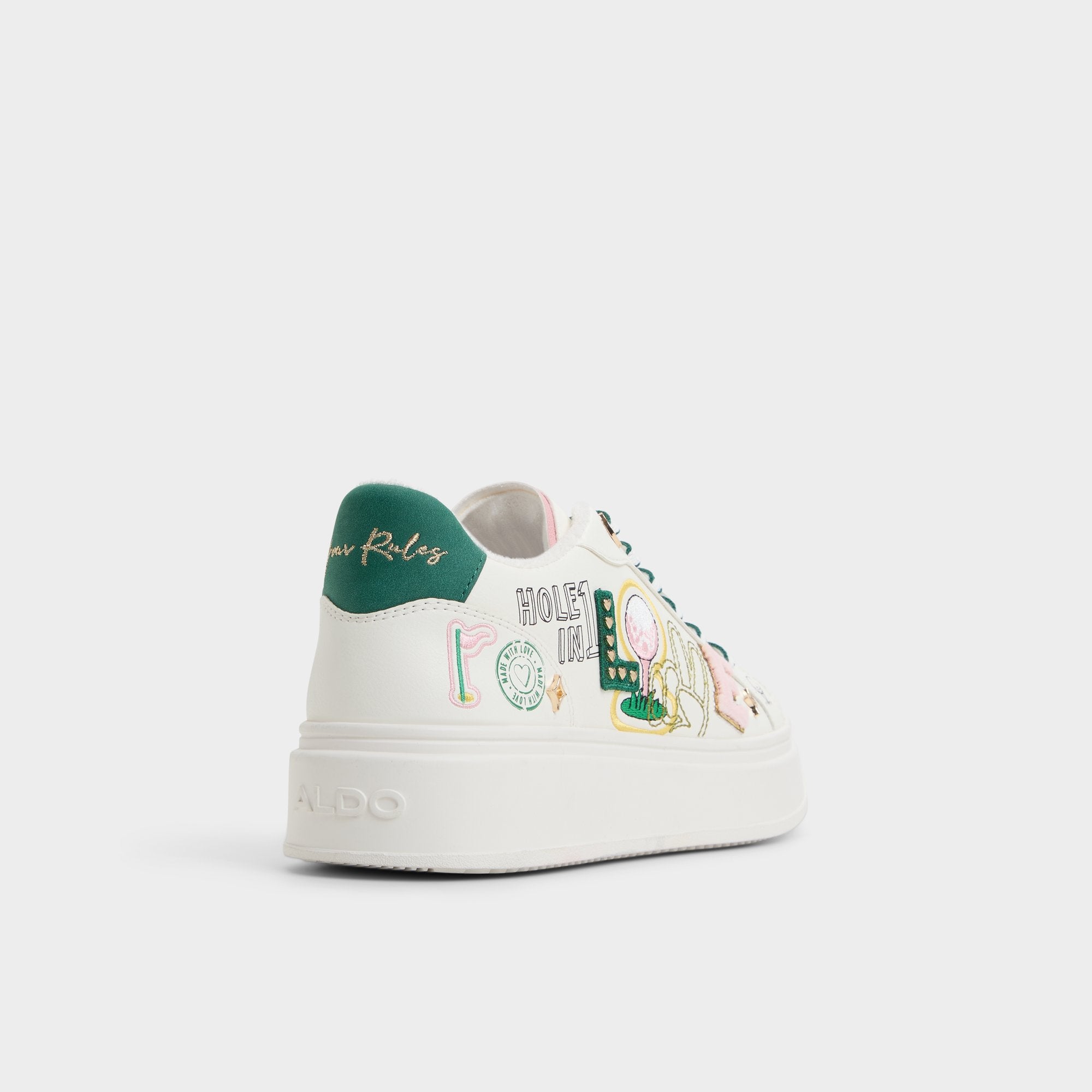 Aldo Foremore sneakers cuir à plateforme coussinée