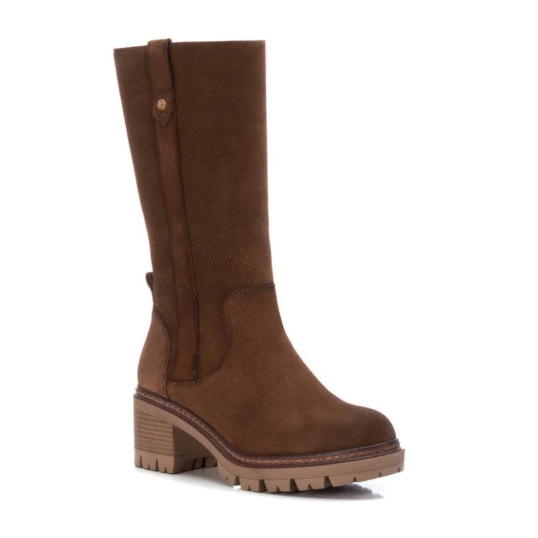 Carmela 16096602 botte cuir marron talon 6 cm