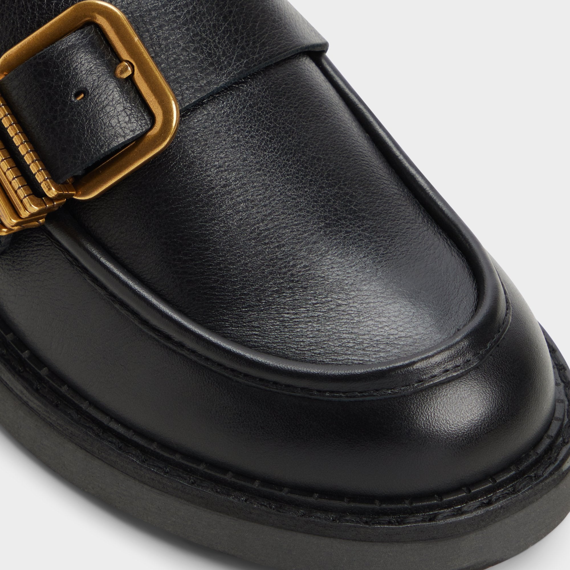 ALDO Kalya mocassins cuir boucle dorée