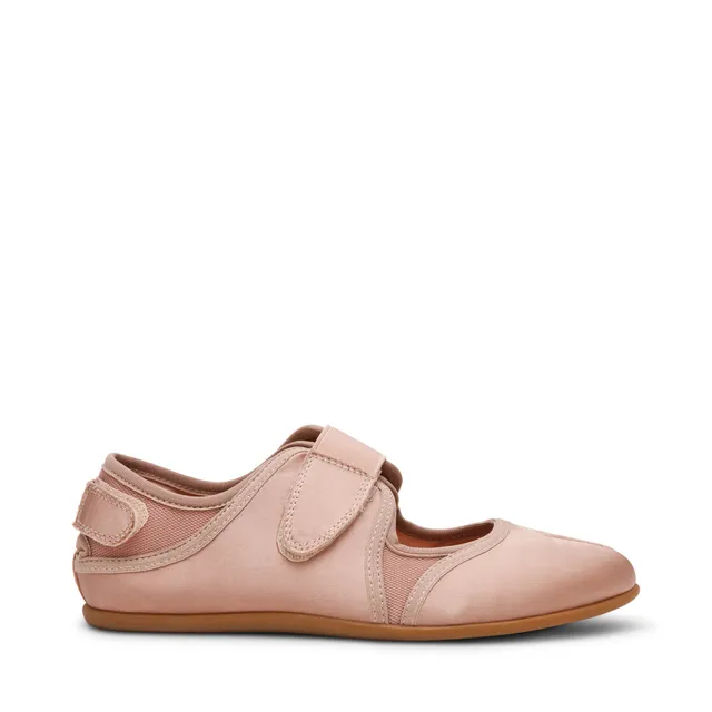 Steve Madden Rapid ballerine satin blush à bride