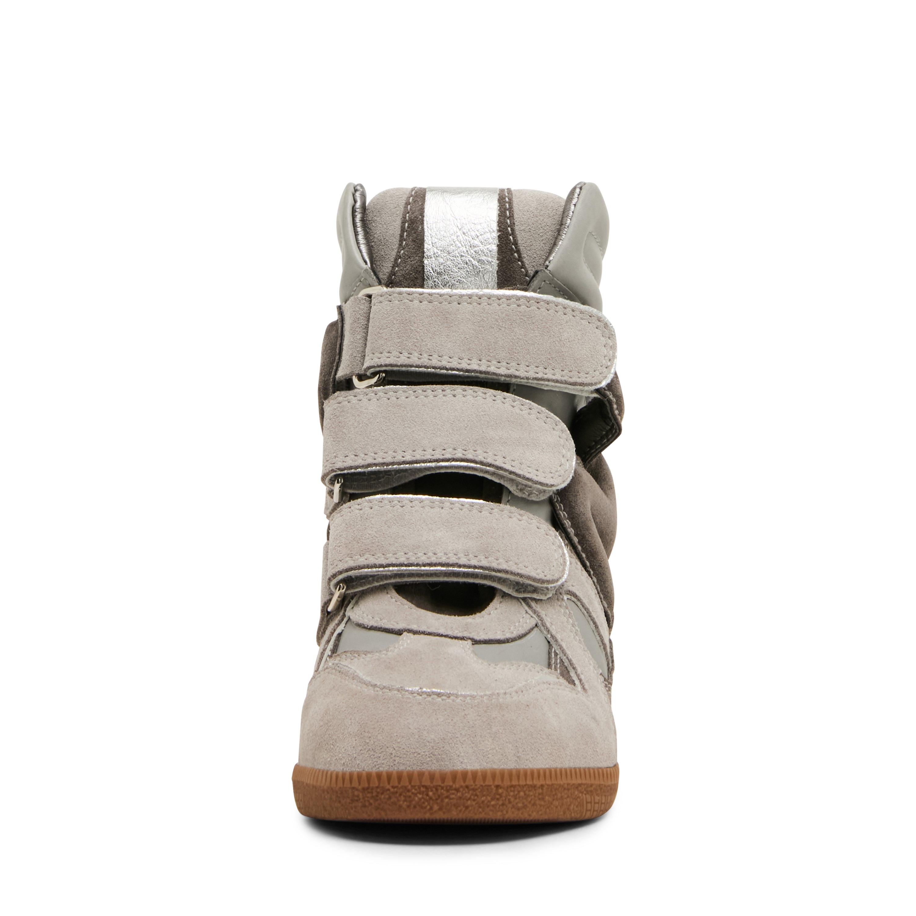 Steve Madden Mavis baskets montantes gris multi daim