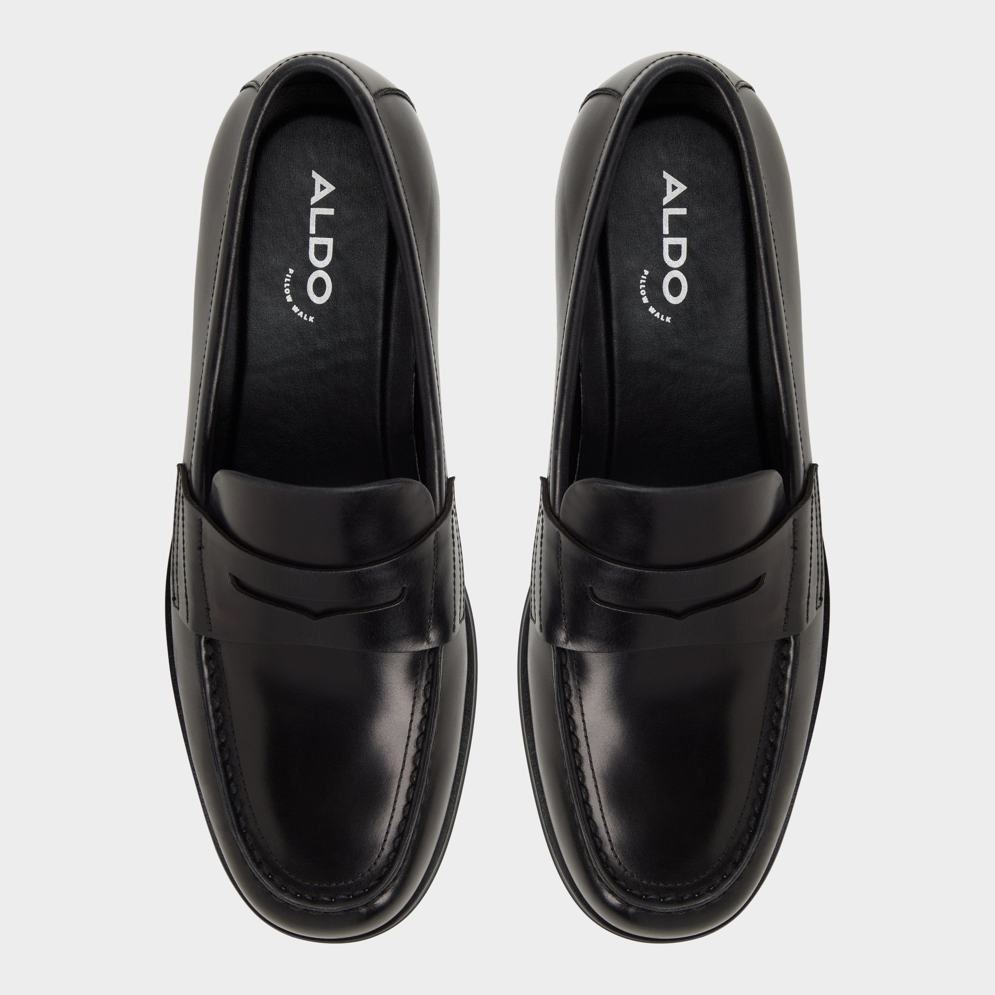 ALDO Keifer mocassins cuir noir homme