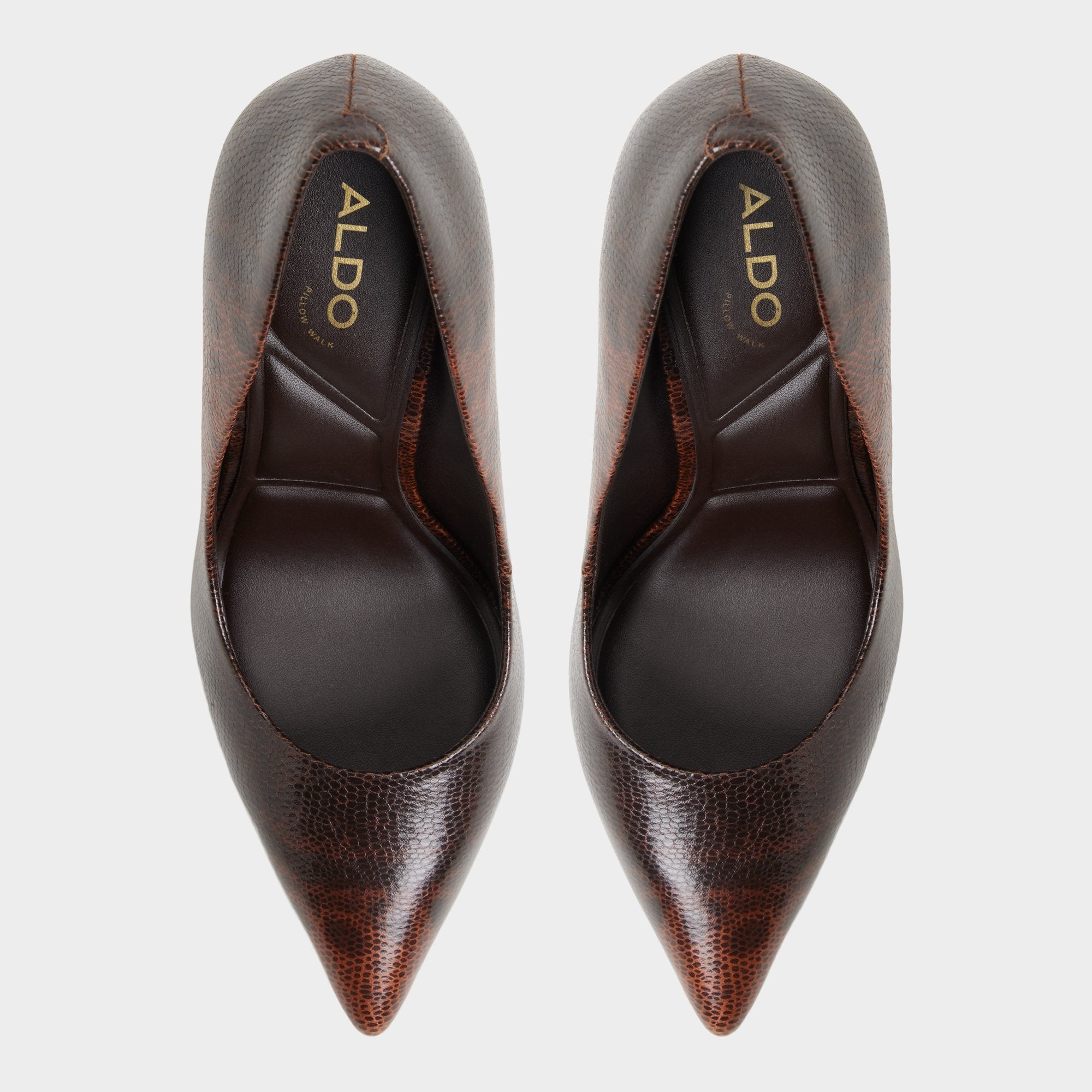 ALDO Stessy 2.0 escarpin marron talon classique
