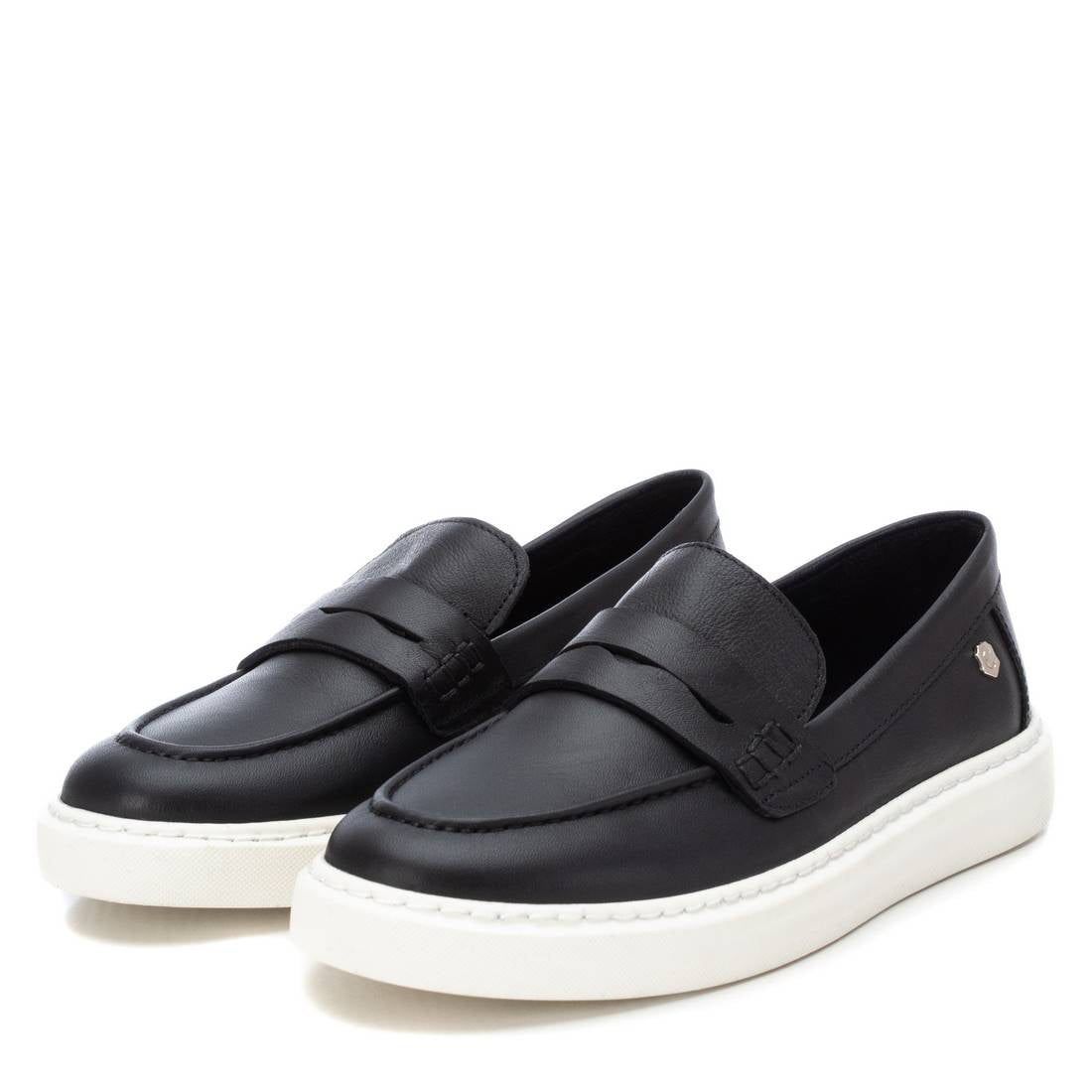 Carmela 16064008 mocassin femme cuir noir