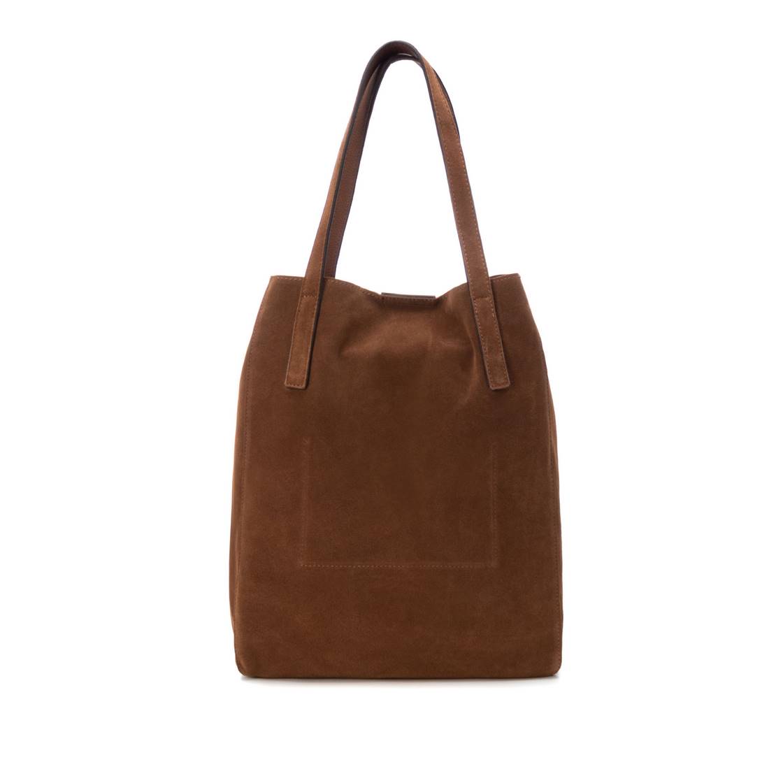 Carmela 18602204 sac cuir marron shopper
