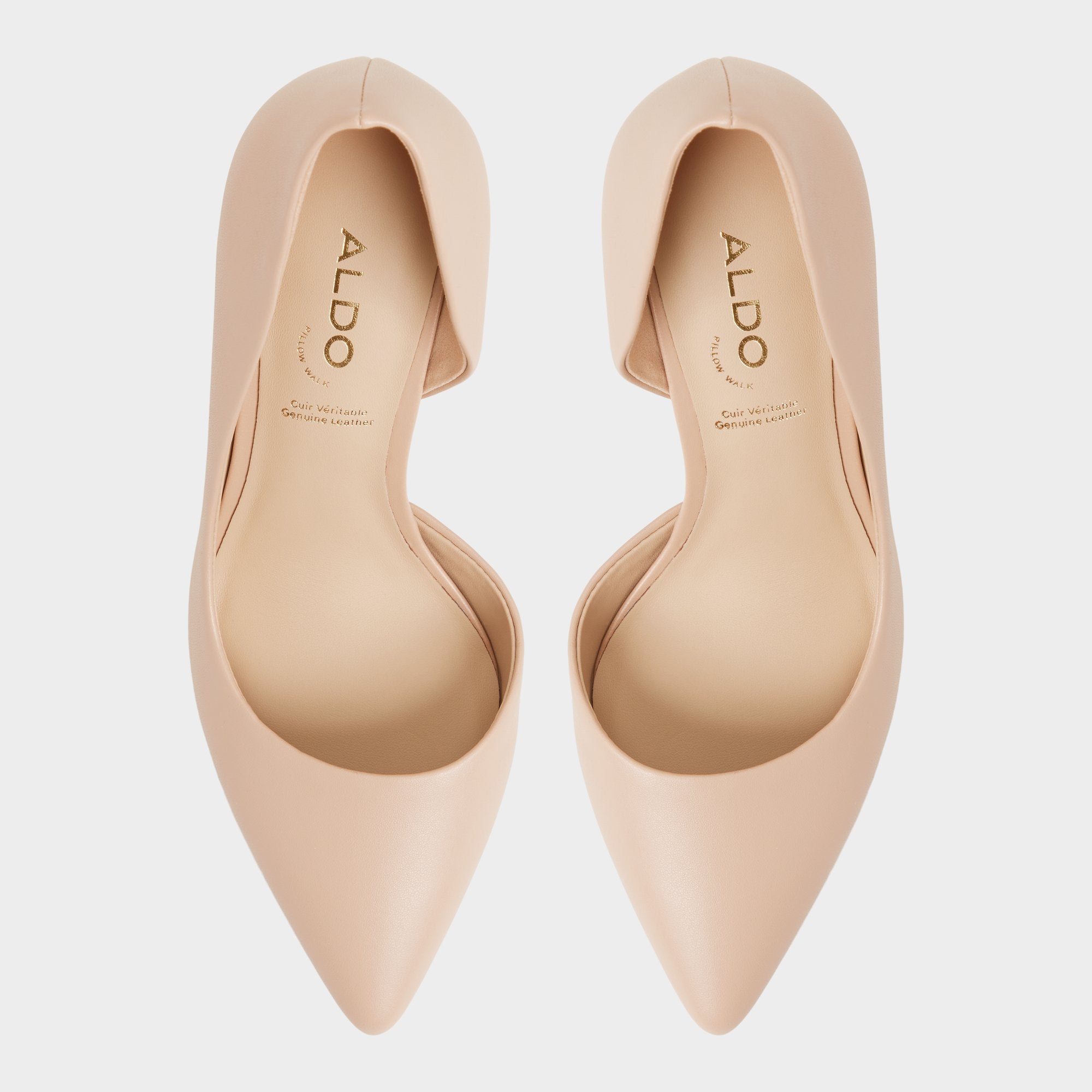 ALDO Vralg Escarpins Beige Nude Bout Pointu