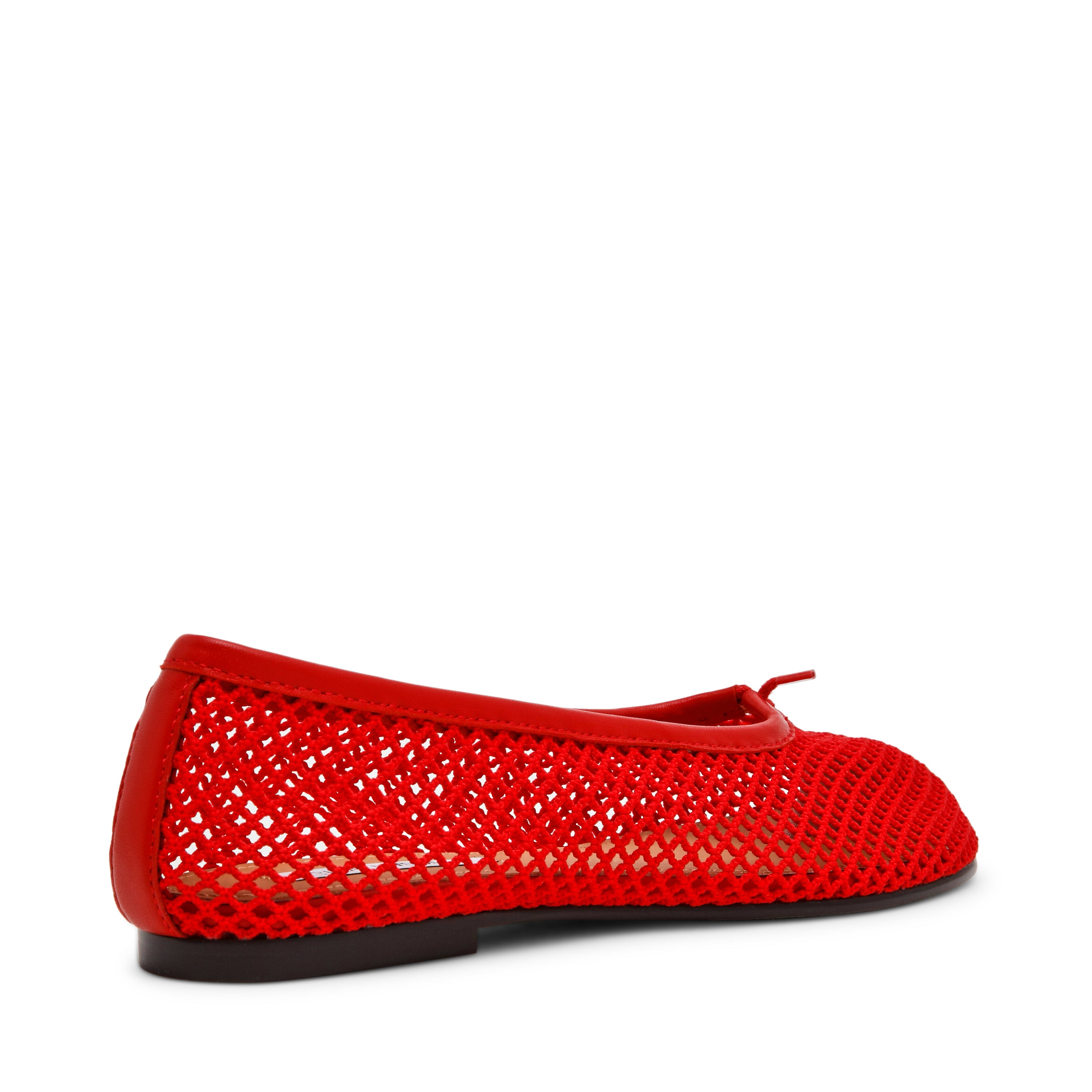 Steve Madden Calico ballerine rouge mesh 1,5 cm