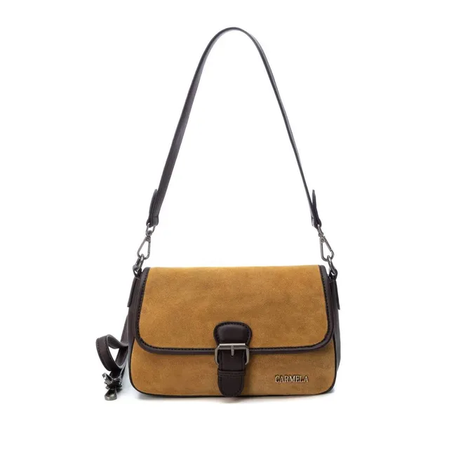 Carmela 18602702 sac bandoulière jaune suède