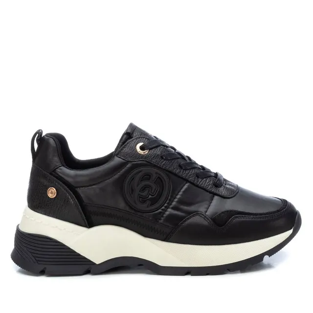 Carmela 16092801 basket noire cuir véritable