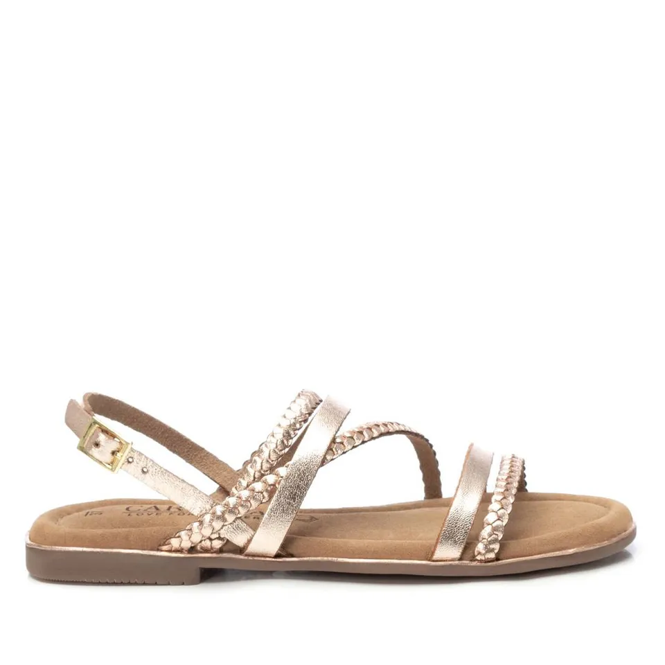 Carmela 16238501 sandale cuir doré boucle