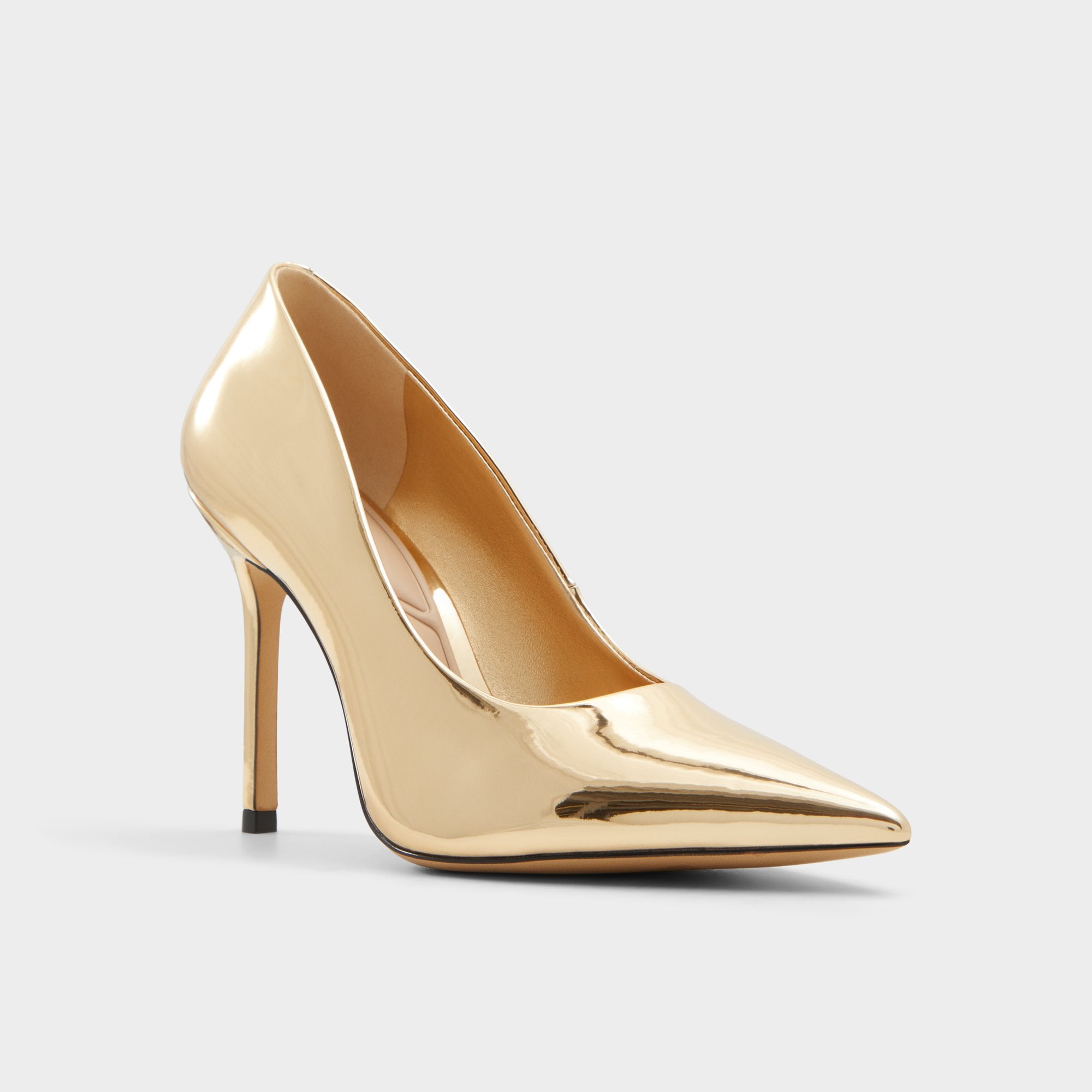 ALDO Sockeye escarpins talon doré métallisé