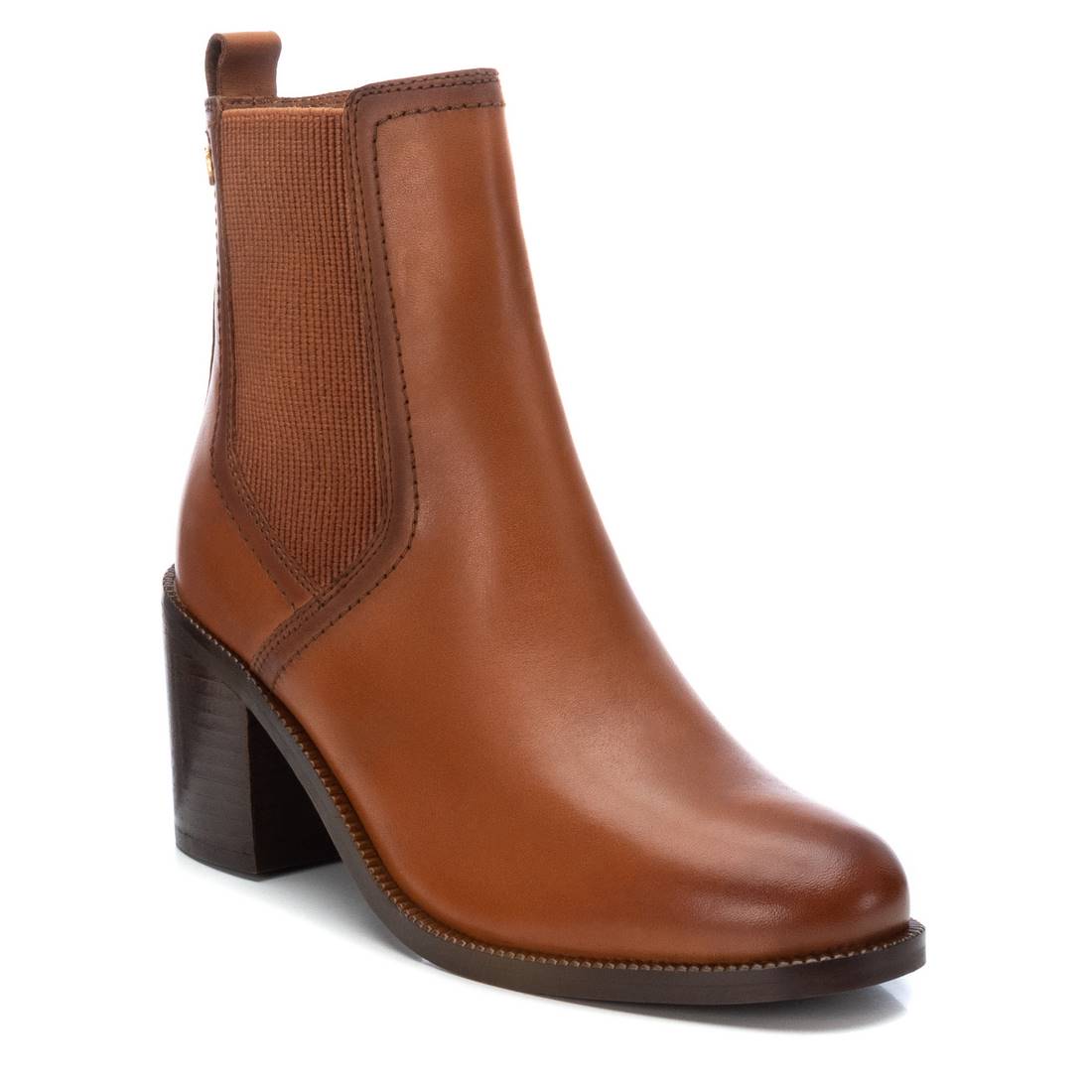 Carmela 16101902 bottines cuir marron talon 7 cm