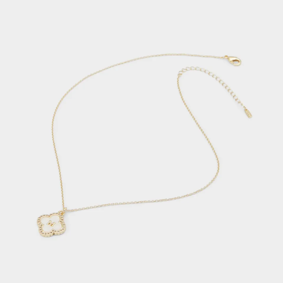 ALDO Broisa collier fleur zircon doré