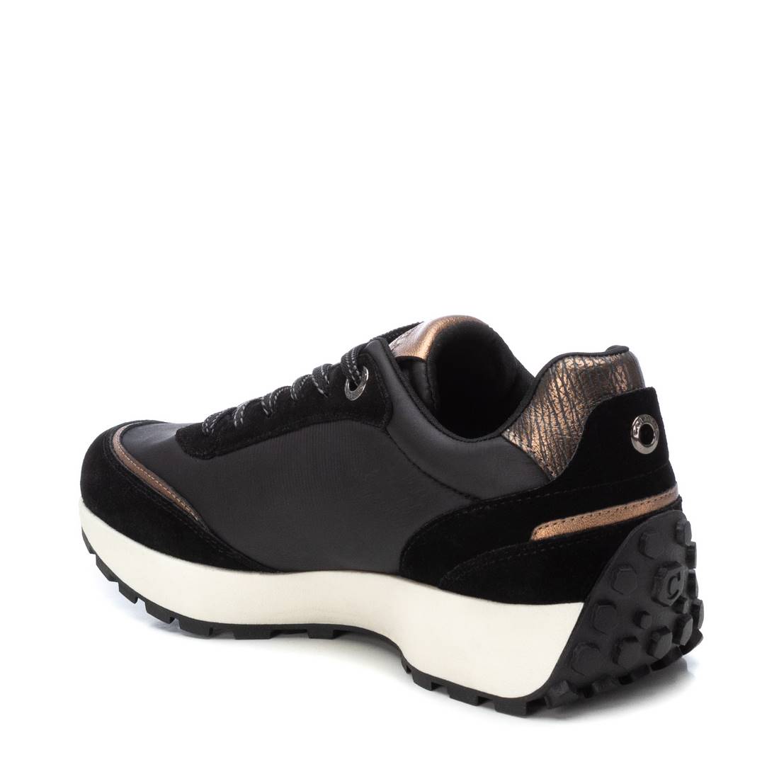 Carmela 16199702 sneakers cuir noir femme lacets