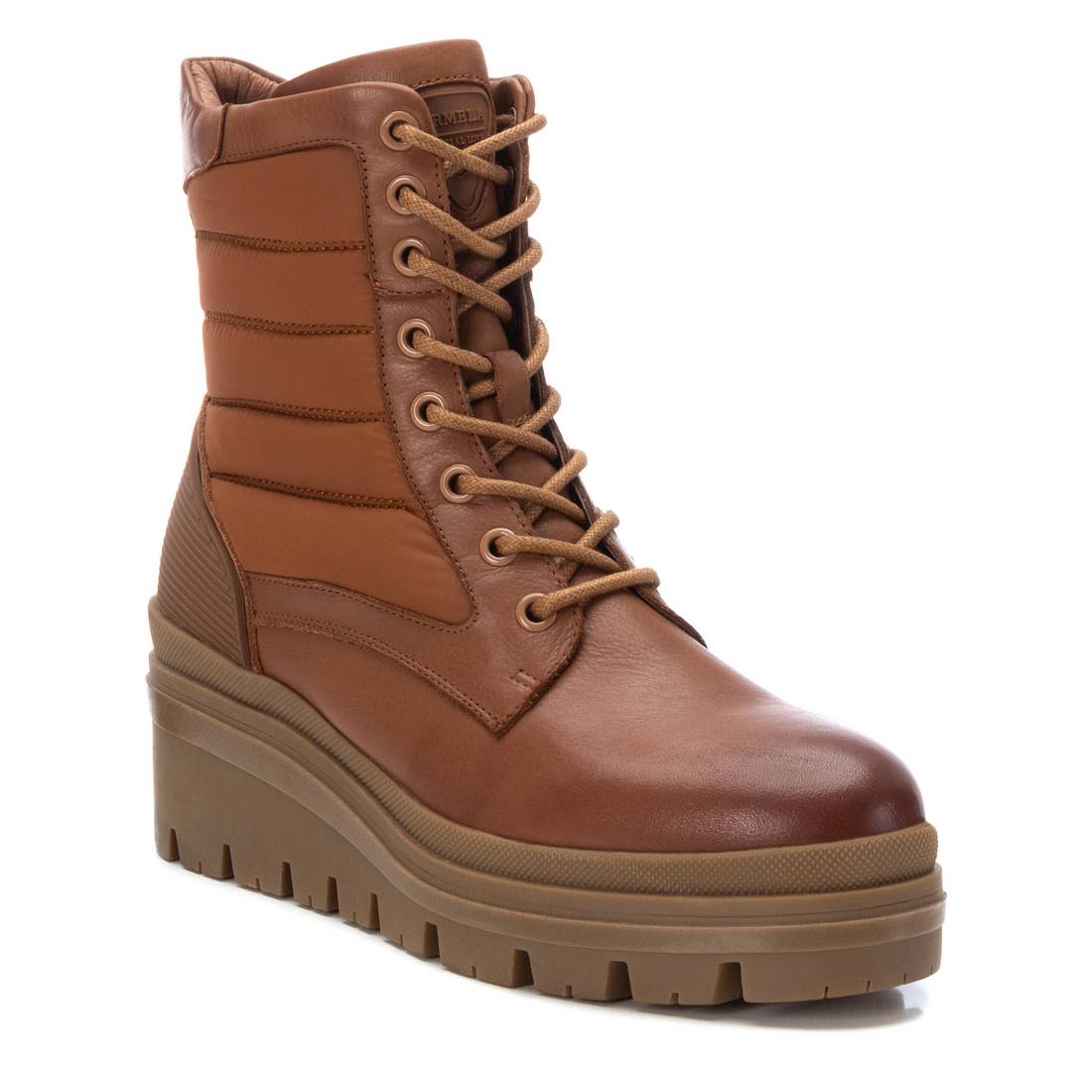 Carmela 16032502 bottine militaire marron plateforme