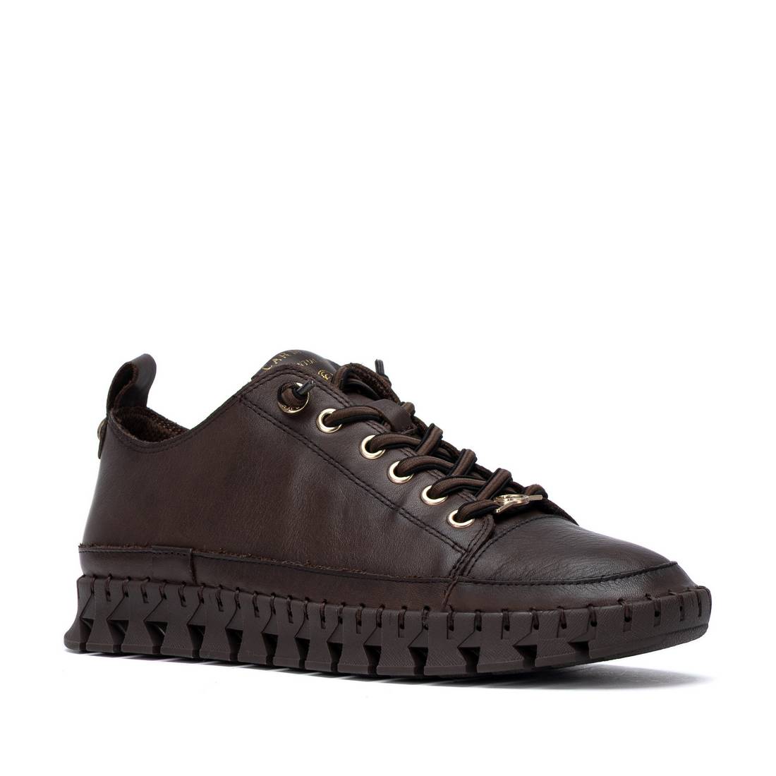 Carmela 16253106 baskets montantes marron cuir