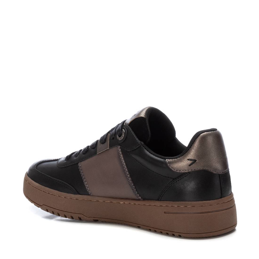 Carmela 16195702 basket noir cuir semelle gomme
