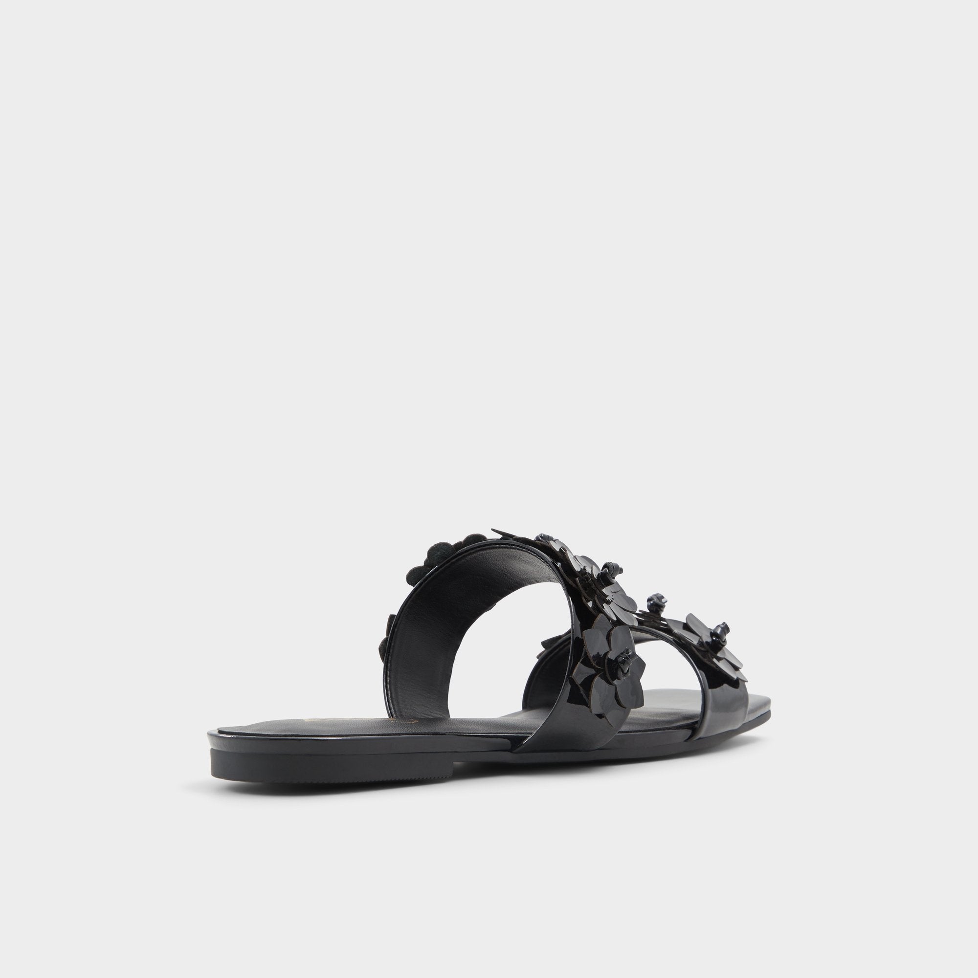 ALDO Fiore sandales plates noires confort