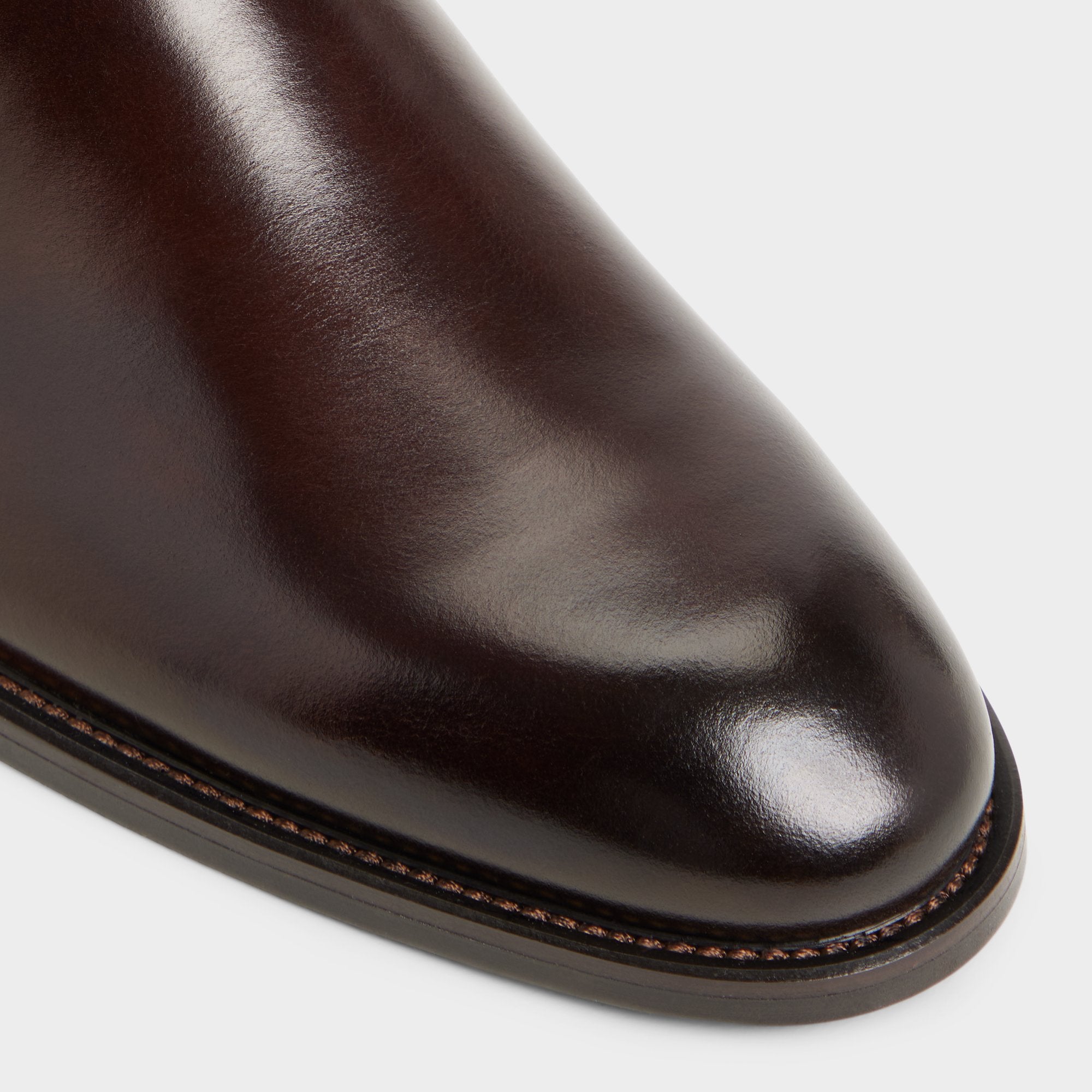 ALDO Visco bottines cuir marron talon