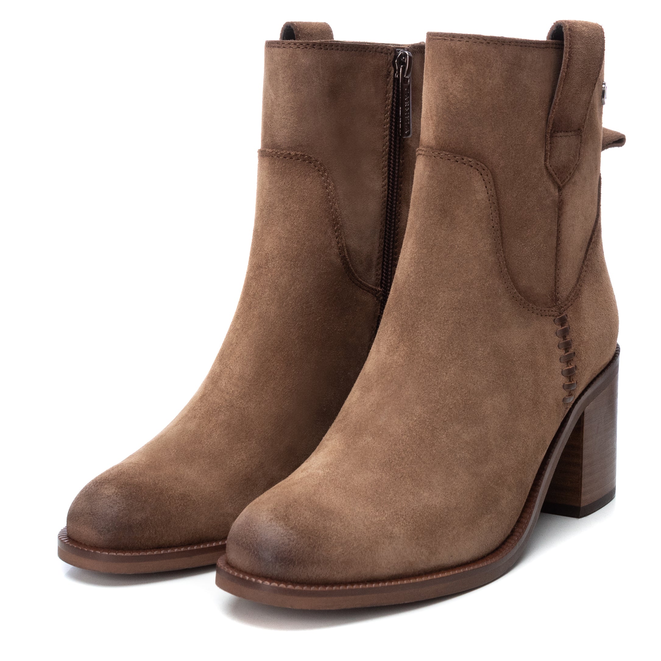 Carmela 16006002 bottine talon marron 7 cm
